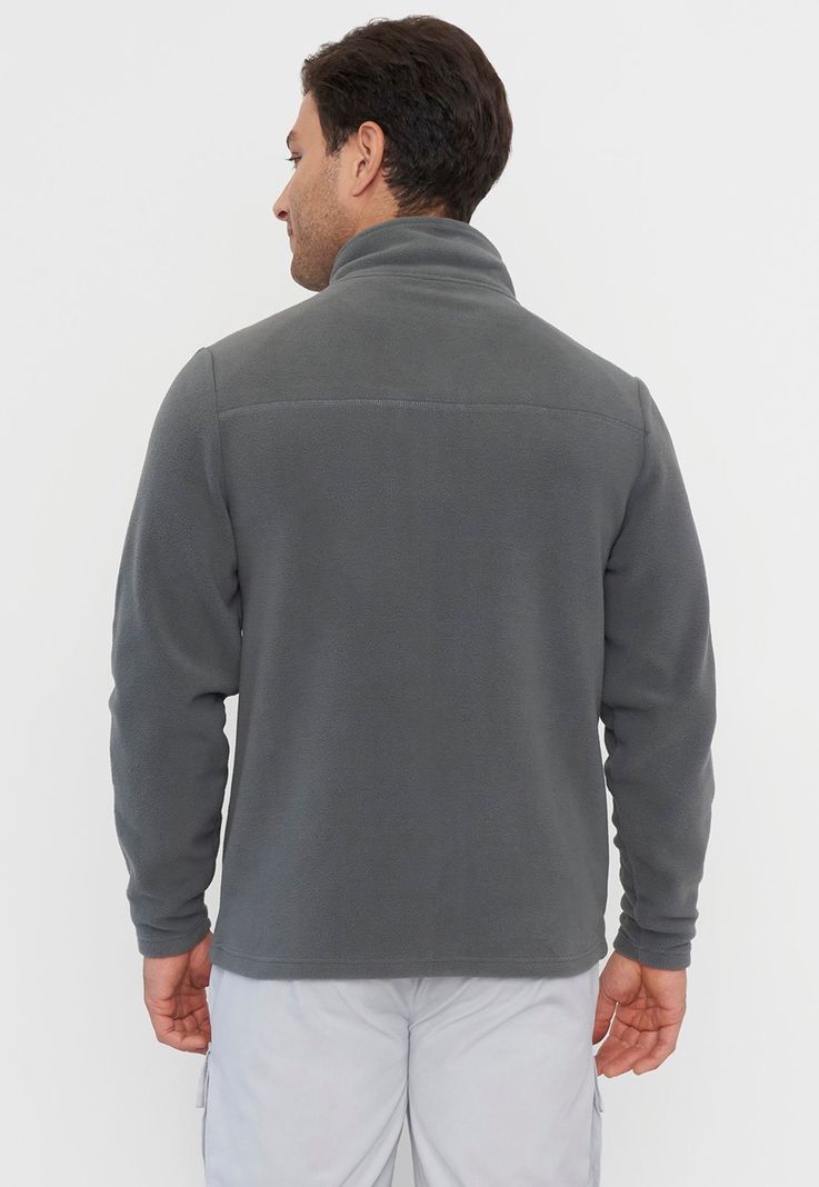 Polar Outdoor Hombre Básico Gris Liso Corona-1