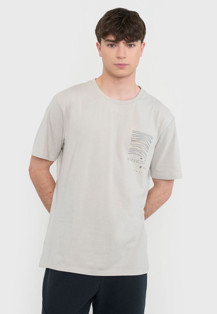 Polera Hombre Deportiva Fun Beige Corona-0