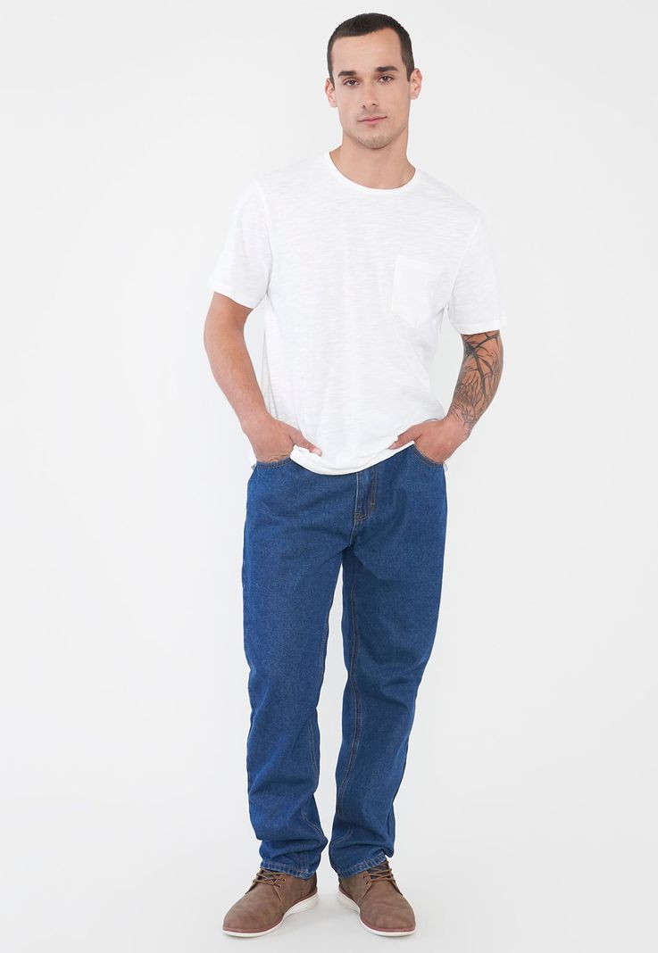 Jeans Hombre Regular Azul Corona-0
