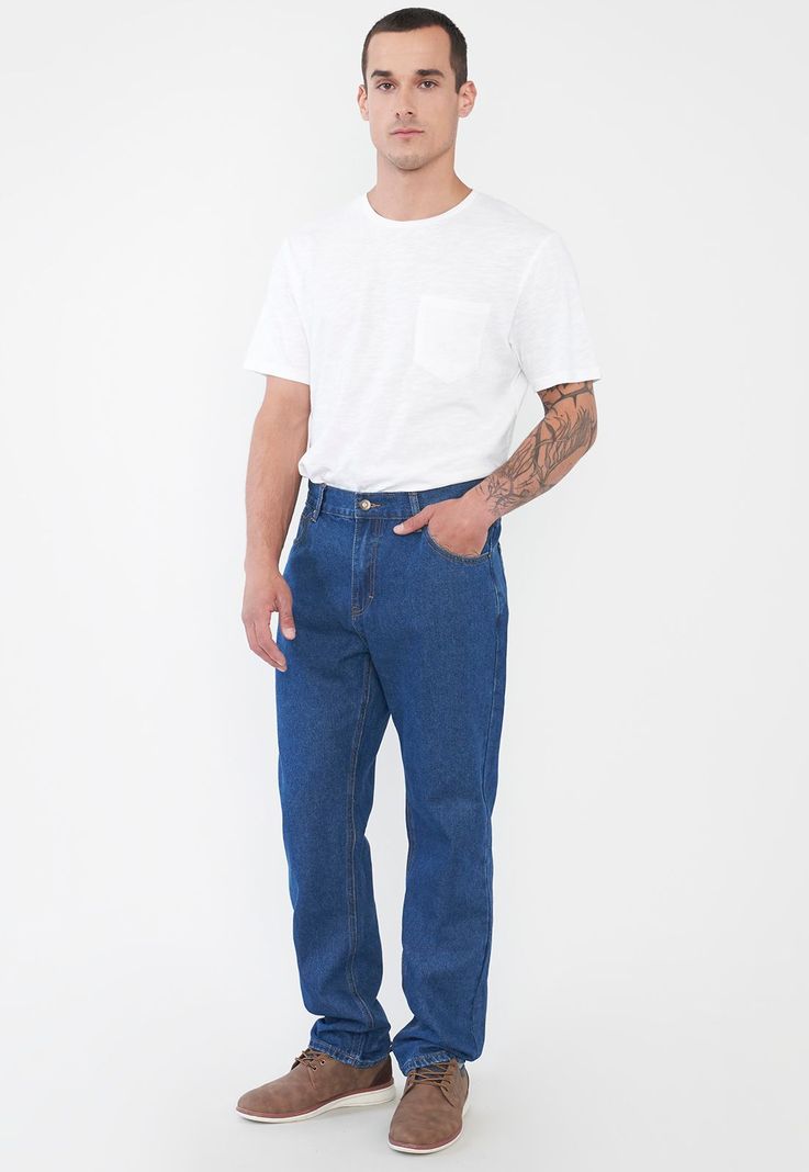Jeans Hombre Regular Azul Corona-3