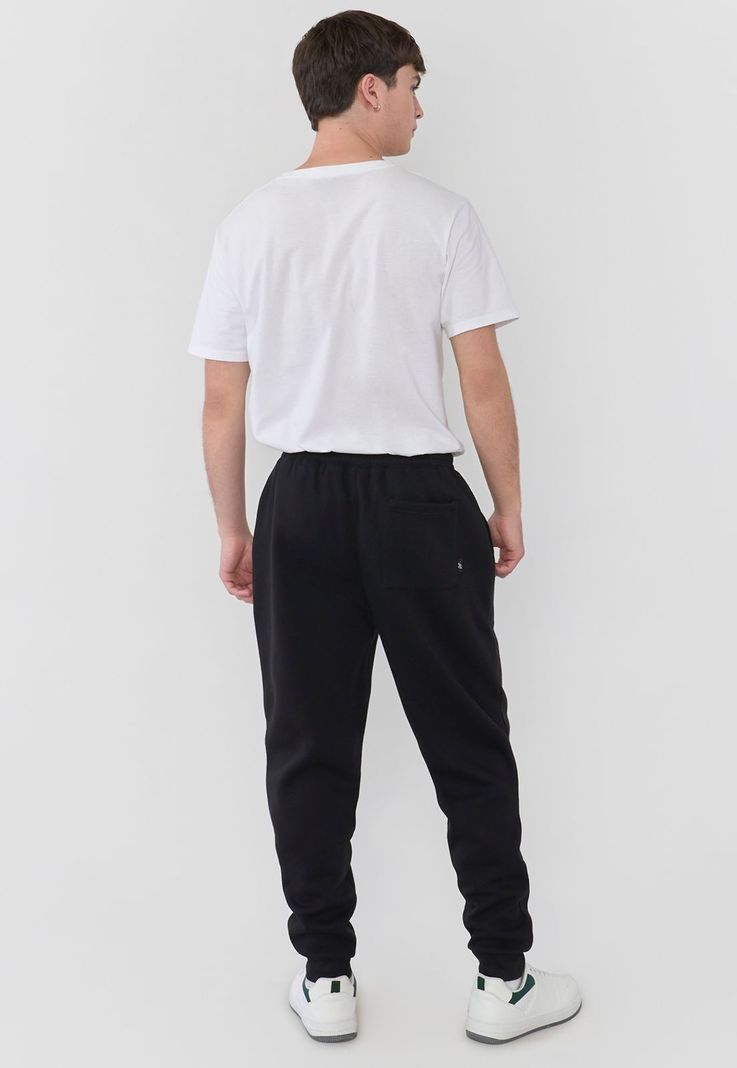 Buzo Hombre Jogger Color Negro Corona-2