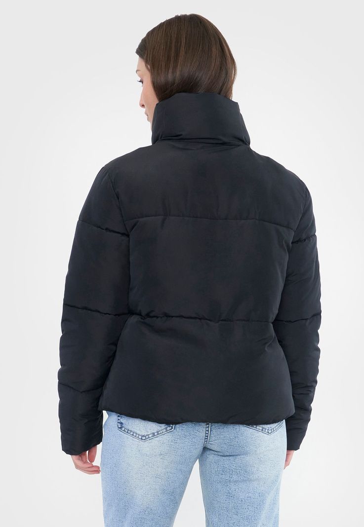 Parka Mujer Clásica Negro Corona-2
