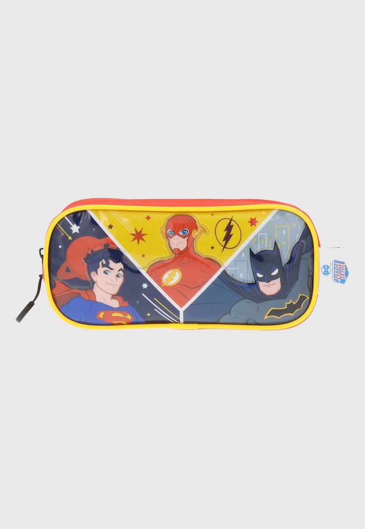 Estuche Dc Comics Naranjo Corona-0