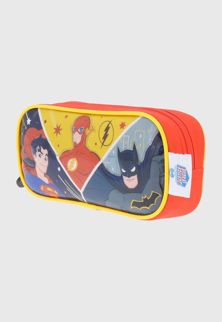 Estuche Dc Comics Naranjo Corona-1