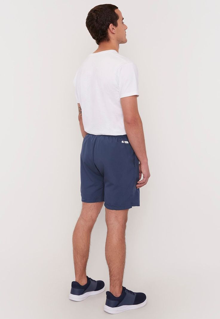 Short Hombre Deportivo Liso Navy Corona-2