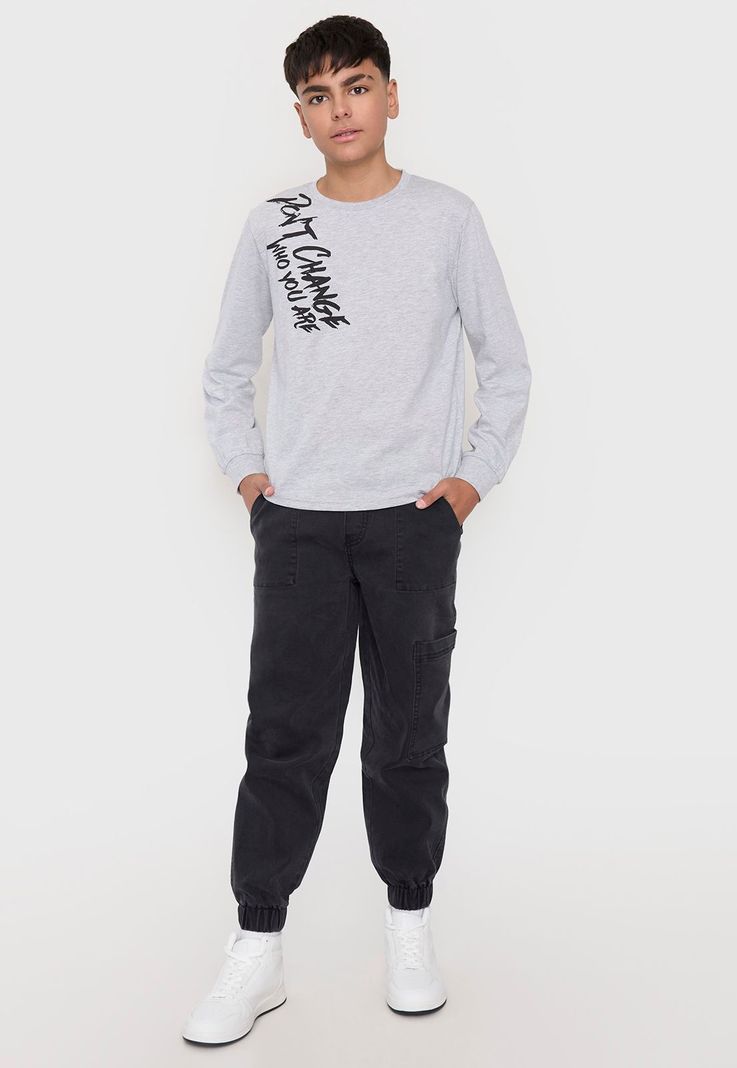 Jeans Niño Teen Jogger Negro Corona-0