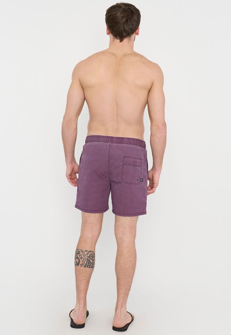 Traje de Baño Hombre Morado Lavado Corona-2