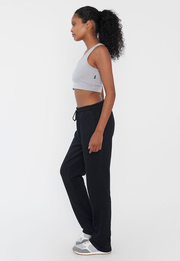 Buzo Mujer Deportivo Recto Color Negro Corona-3