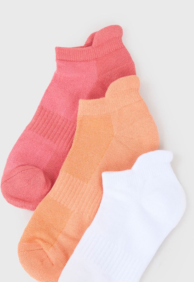 Tripack Calcetines Mujer Cortos Deportivos - Corona-1