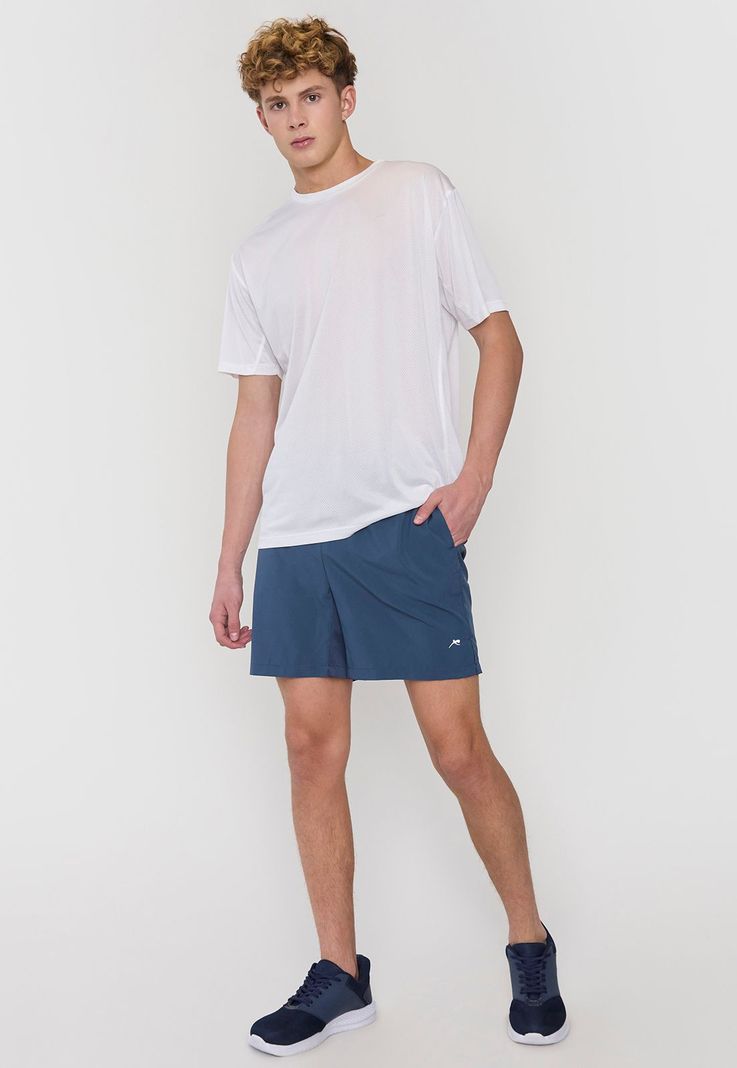 Short Hombre Deportivo Clásico Navy Corona-0