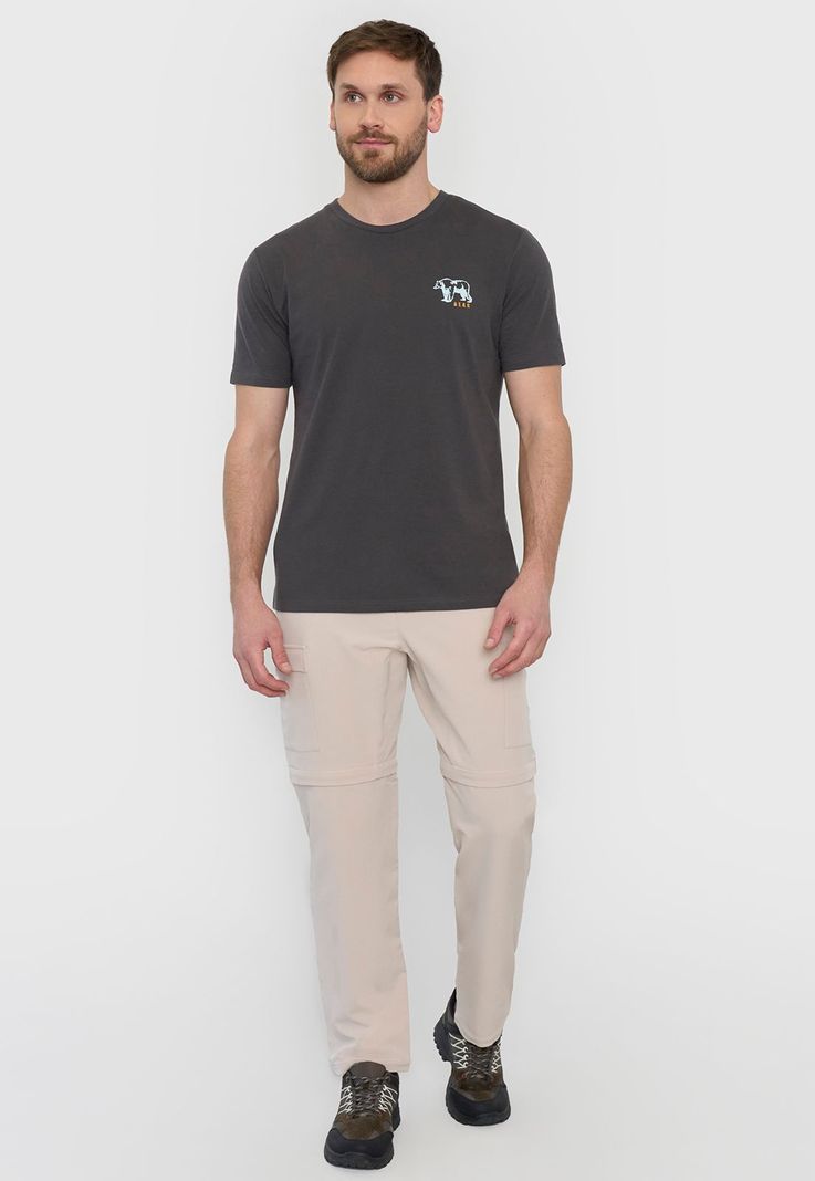 Polera Outdoor Hombre Fun Charcoal Corona-3