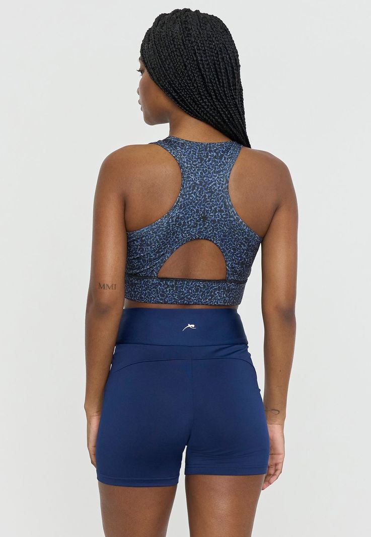 Peto Mujer Deportivo Básico Cut Out Navy Corona-1