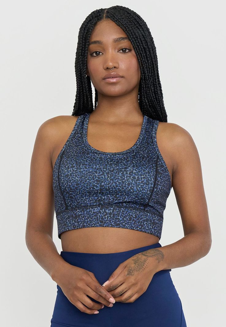 Peto Mujer Deportivo Básico Cut Out Navy Corona-2