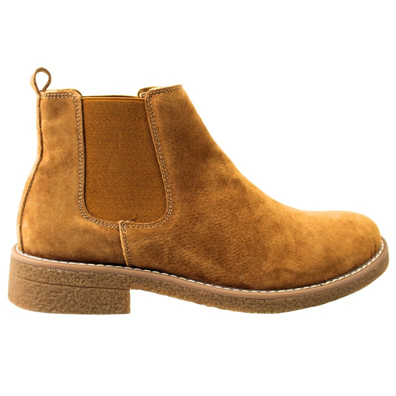 Botines Chelsea de Hombre L11 Café Claro