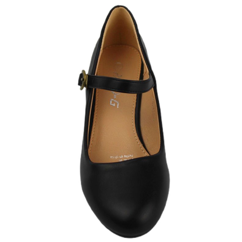 Zapato vestir taco medio para Mujer G30 Yassne Negro-2