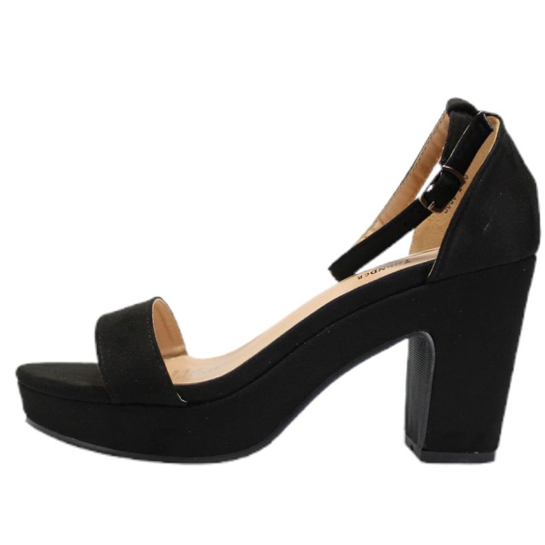 Sandalia Mujer Taco Alto 56 Yassne Negro-0