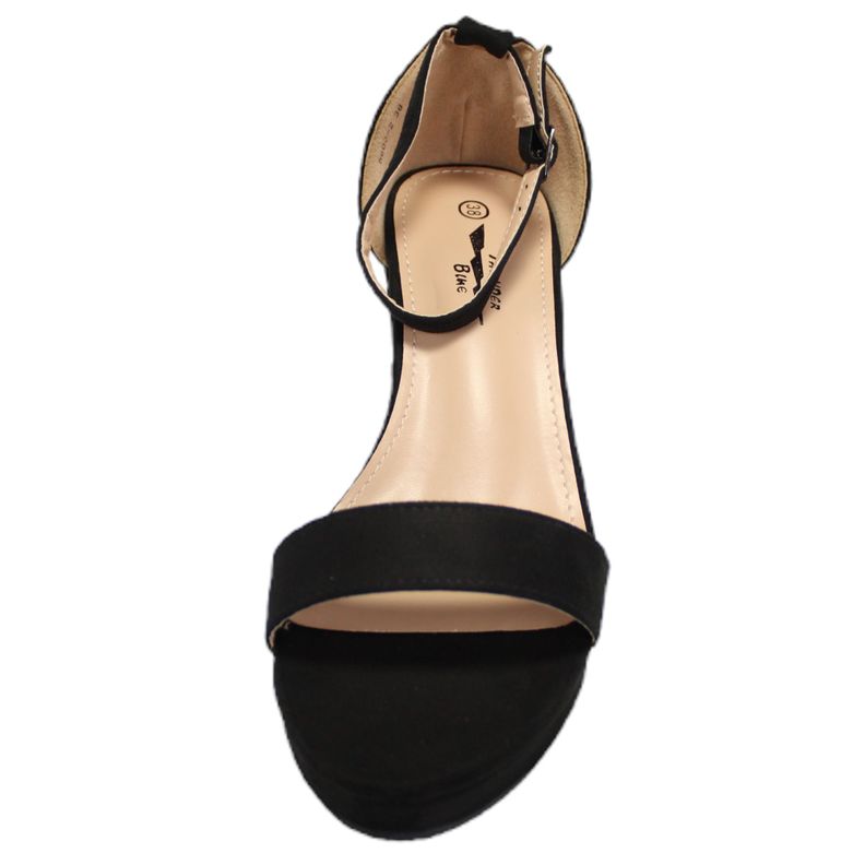 Sandalia Mujer Taco Alto 56 Yassne Negro-2