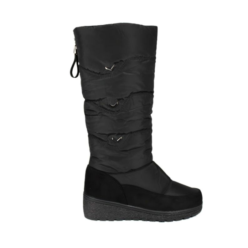 Bota Impermeable Mujer 23 Yassne Negro-0