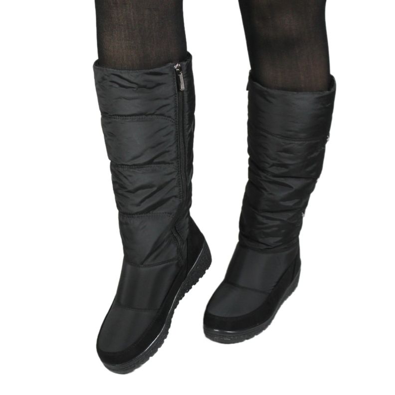 Bota Impermeable Mujer 23 Yassne Negro-1