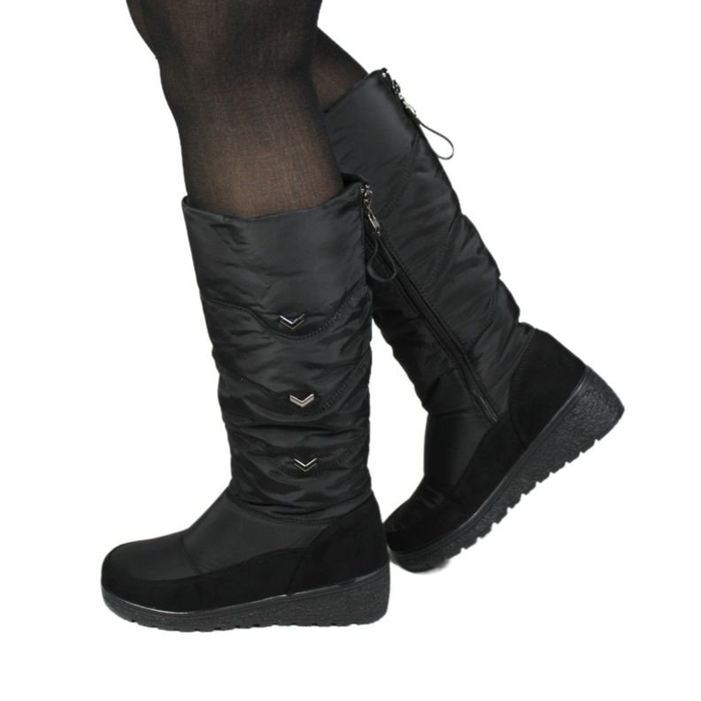Bota Impermeable Mujer 23 Yassne Negro-2