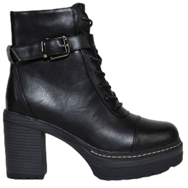 Botin de Mujer Taco alto y Plataforma 315 Yassne-0