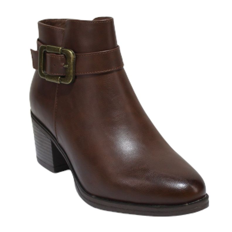 Botin formal de mujer taco bajo Y34 Yasna-1