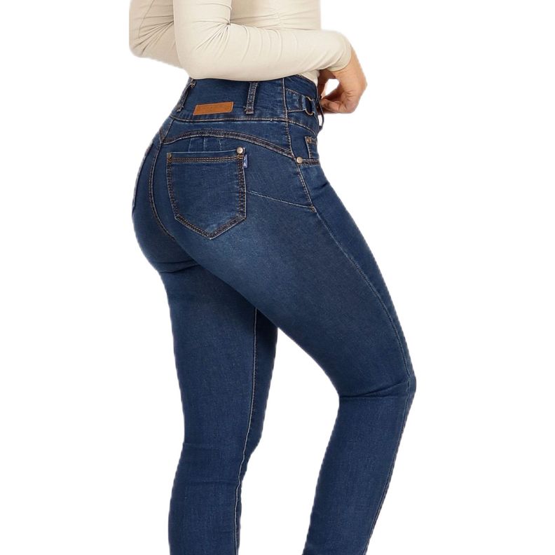 Jeans Pitillo Mujer Tiro Alto 97 Yassne-1