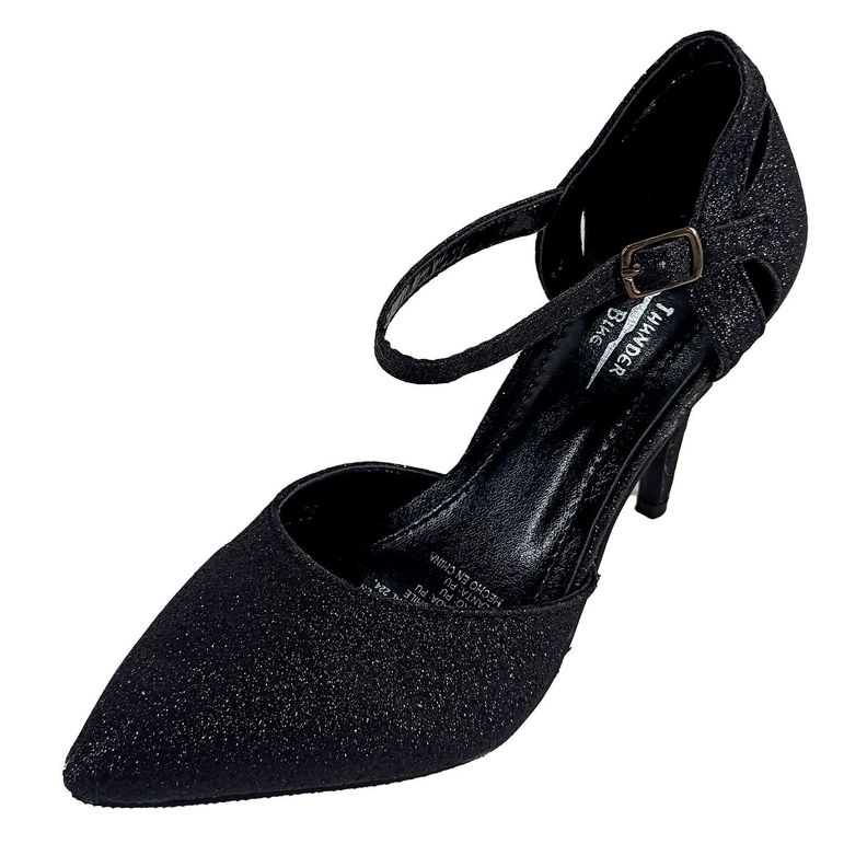 Sandalias de Mujer Taco alto Negro-2