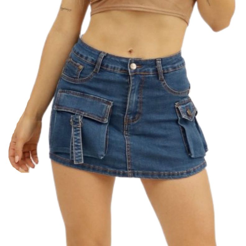 Falda Short de Mujer Jeans 24 Yassne-2