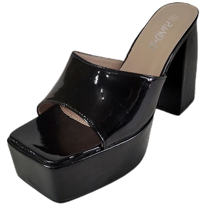 Sandalia con Plataforma de Mujer Taco Alto 371 Yasna-2