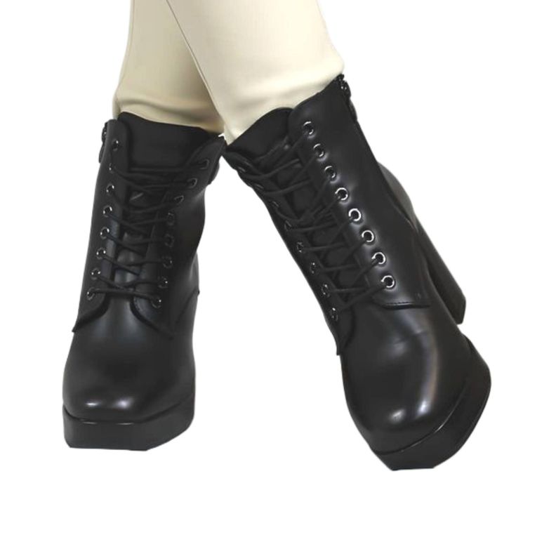 Botin de Mujer Taco Alto 61 Yassne Negro-2