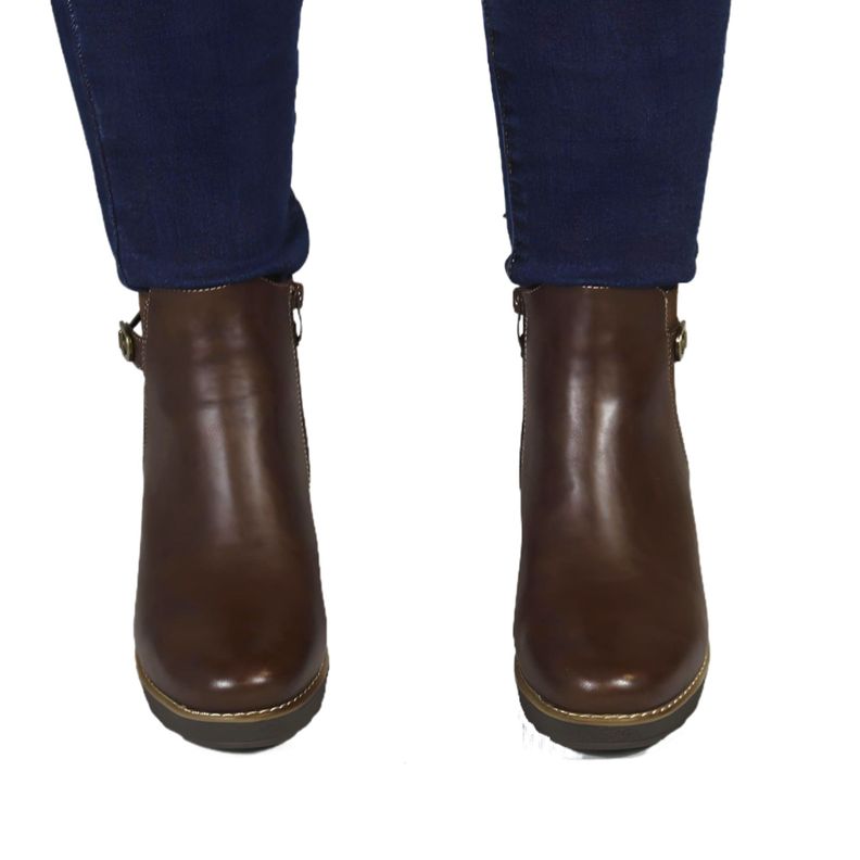 Botin de Mujer Invierno 73 Yassne Café-3