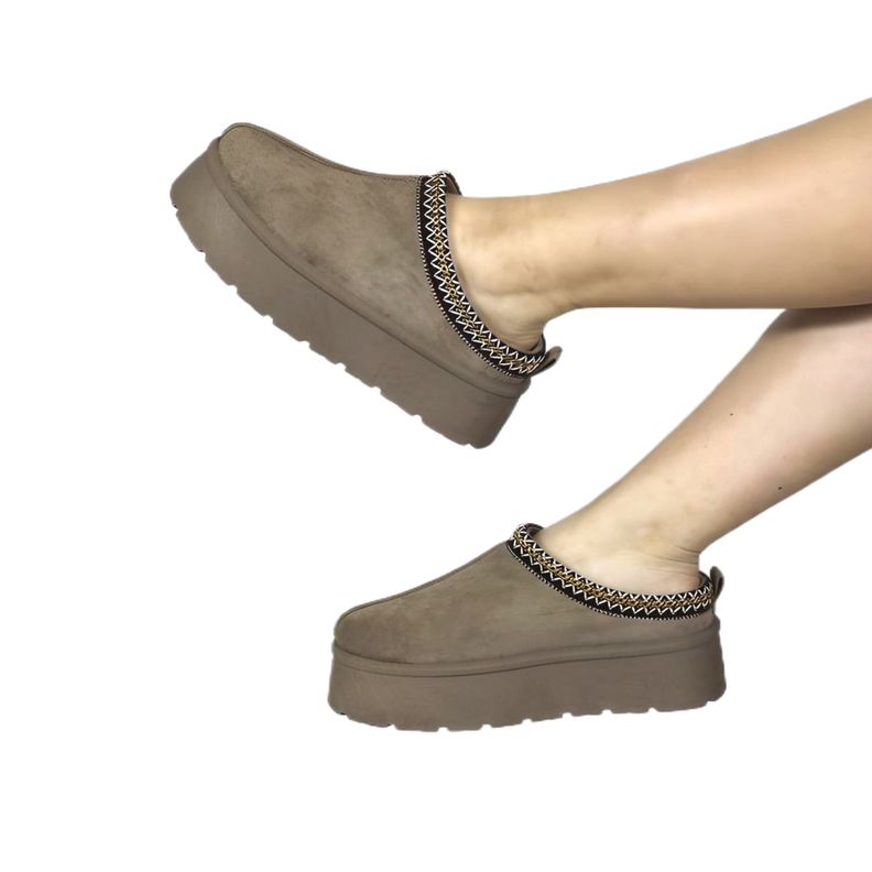 Pantufla de Mujer Invierno 03 Yassne Gris-0