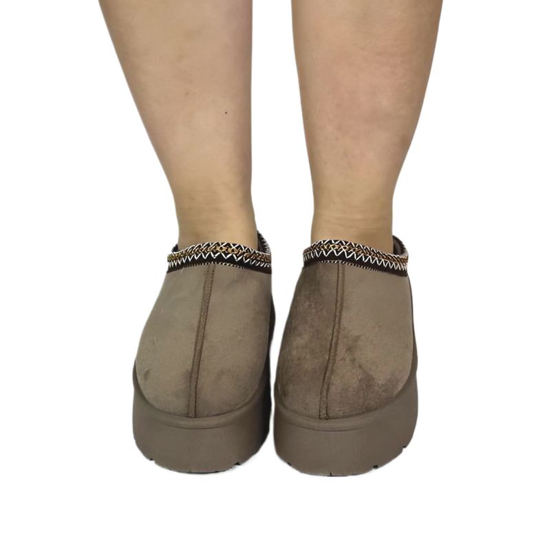 Pantufla de Mujer Invierno 03 Yassne Gris-3