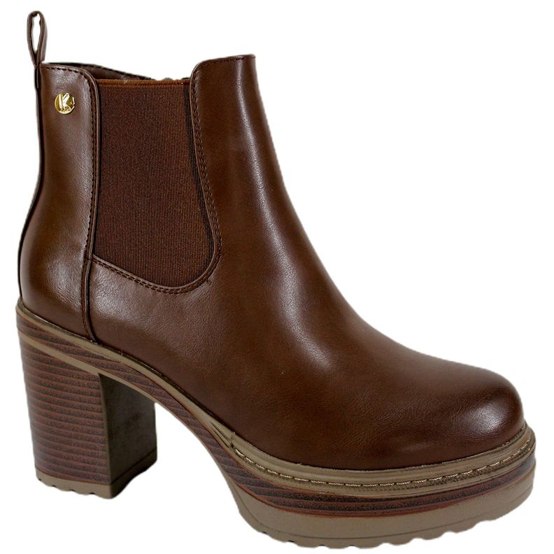 Botin Tacón Alto Plataforma Elegantes Qm07 Yasna-2