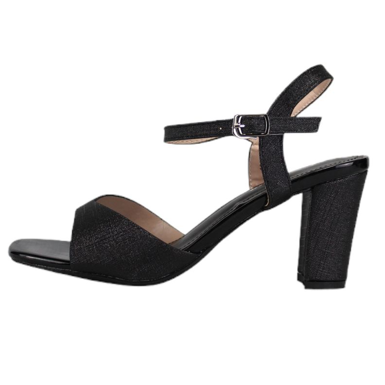 Sandalia Mujer Taco Alto 69 Yassne Negro-0