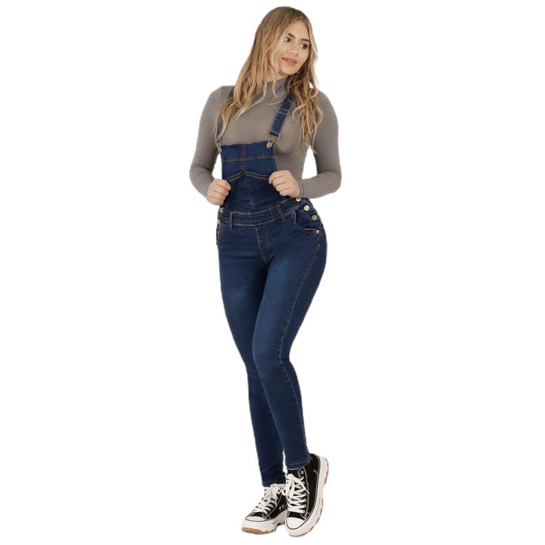 Jardinera de jeans para mujer 333 Yassne-0