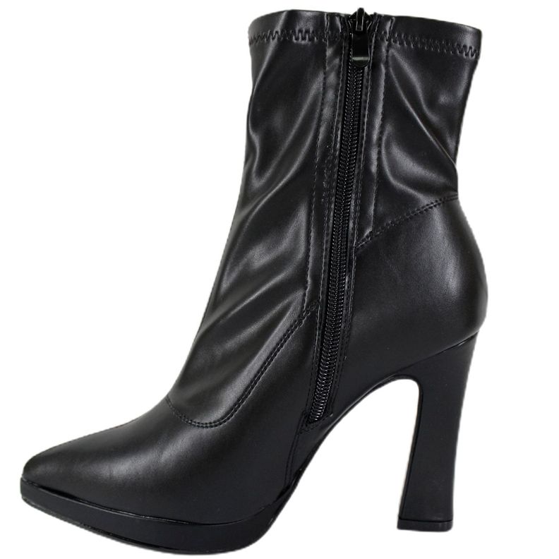 Botin Elegante De Mujer Taco Alto 56 Yasna-3