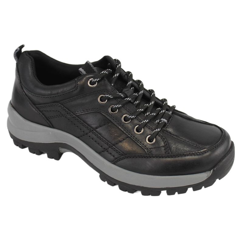 Zapato outdoor de Cuero Hombre 12-1-1