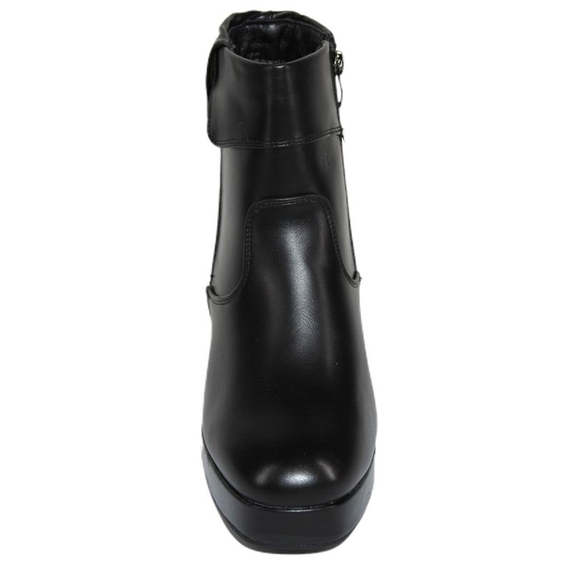 Botines de ecocuero con tacón alto y plataforma 363 Yassne-2