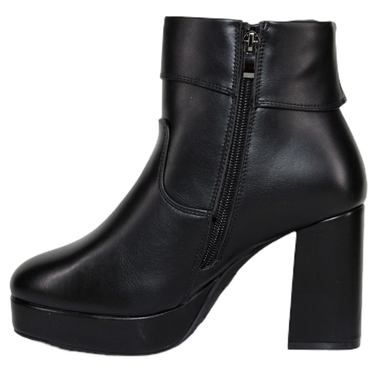 Botines de ecocuero con tacón alto y plataforma 363 Yassne-3