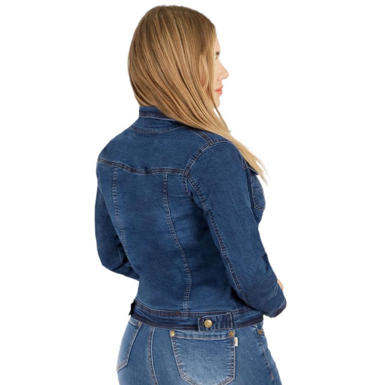 Chaqueta de Mezclilla para Mujer J76 Yassne-1