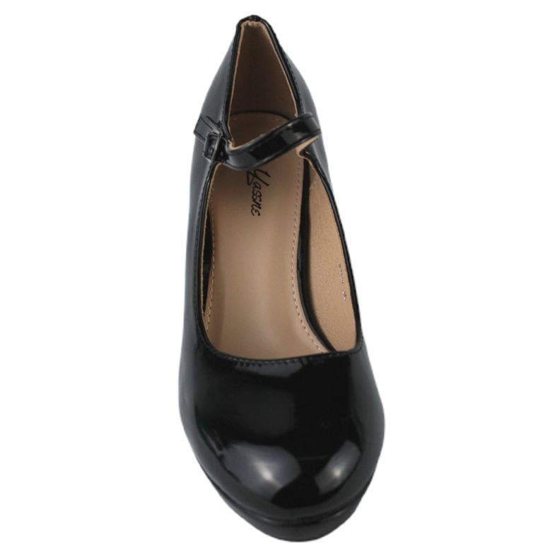 Zapato mujer taco alto A10 Yassne Negro-2