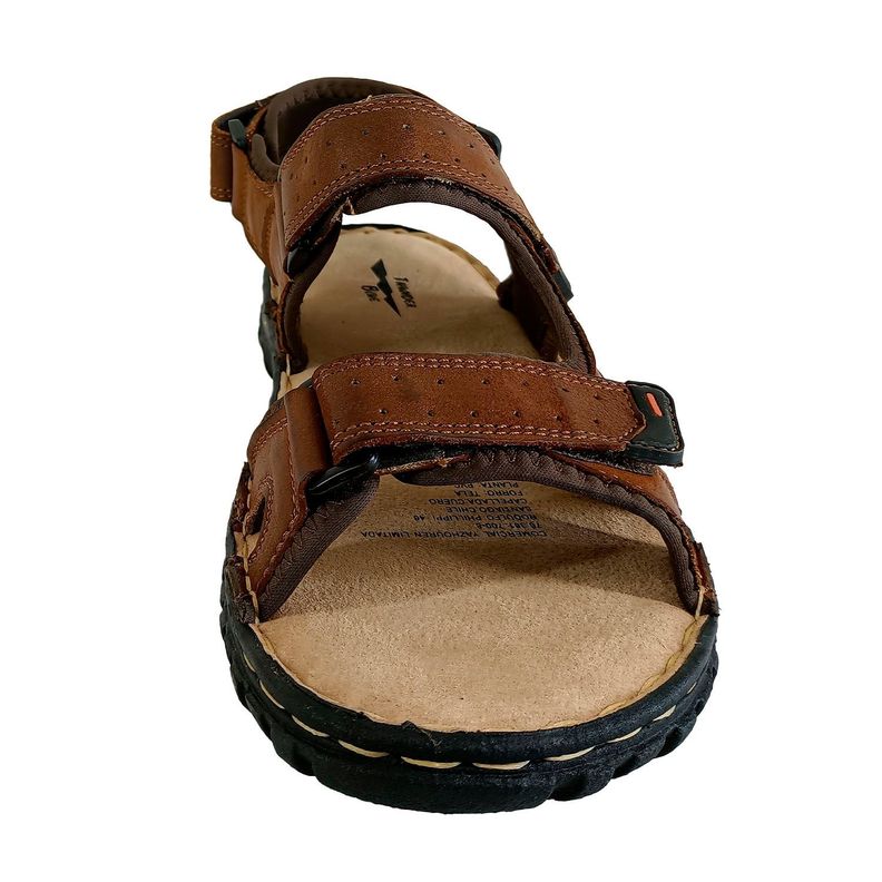 Sandalia de Cuero Hombre 060 Marron-2