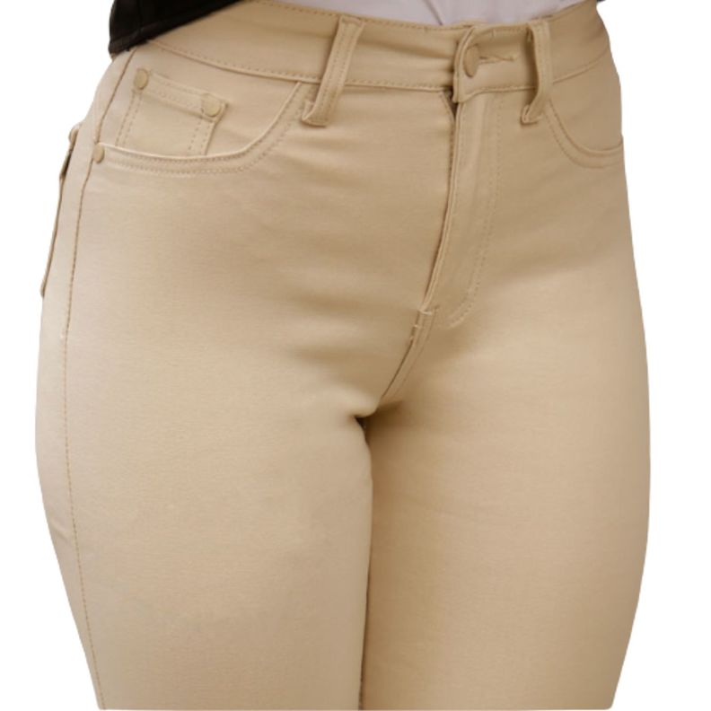 Pantalon ecocuero de Mujer Jeans Pitillo Skinny T2 Yassne-1
