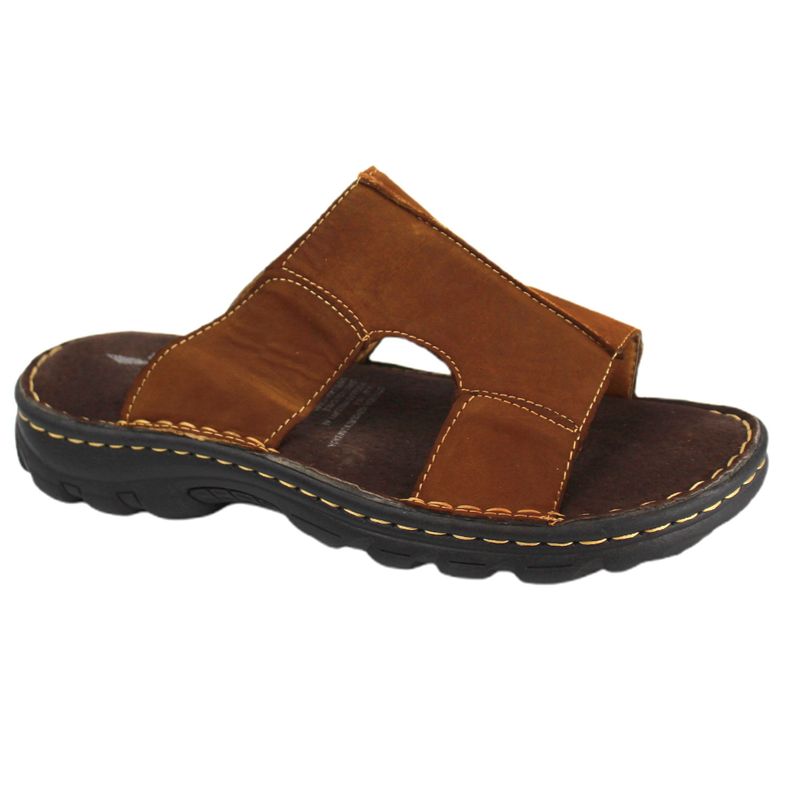 Sandalia Cuero Hombre 226 Marron-1