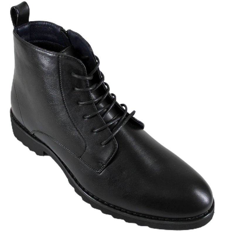 Botin Formal de Hombre con Cordon y Cierre MB11-1
