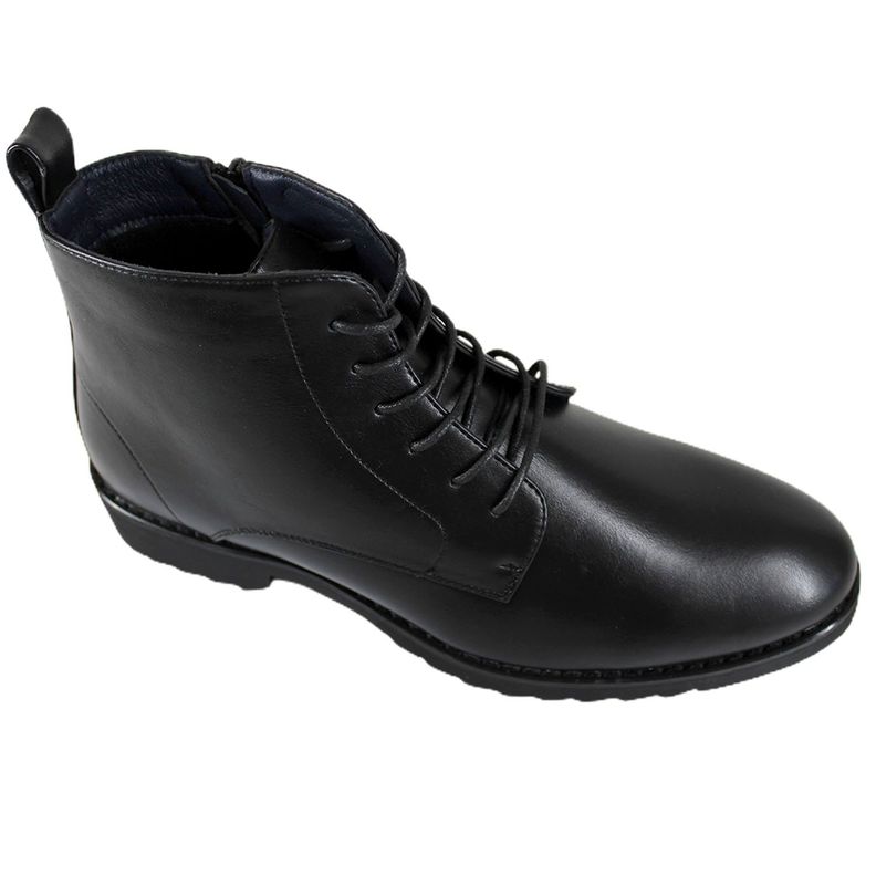 Botin Formal de Hombre con Cordon y Cierre MB11-2