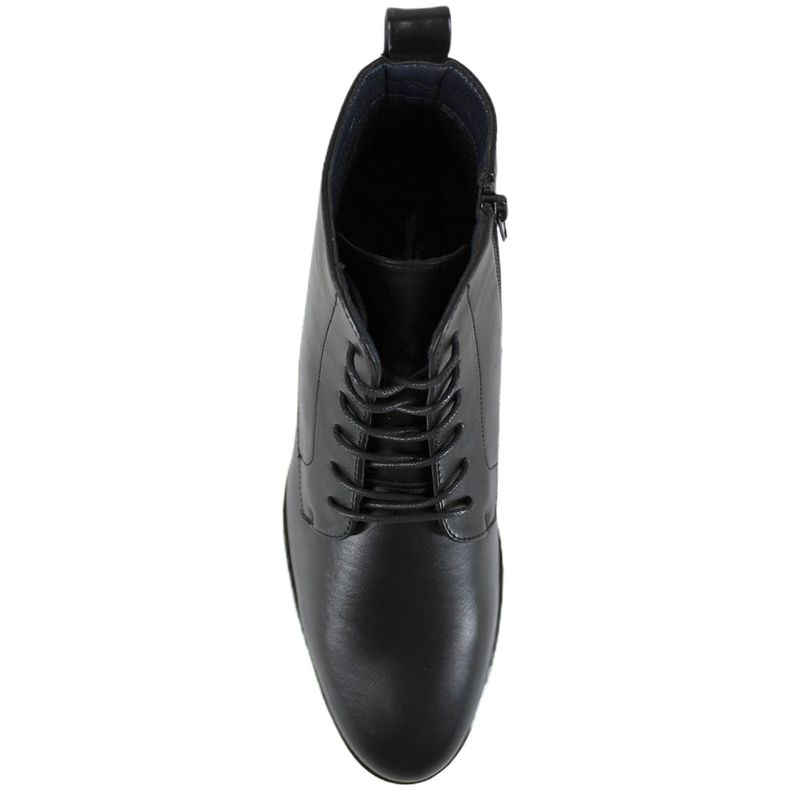 Botin Formal de Hombre con Cordon y Cierre MB11-3