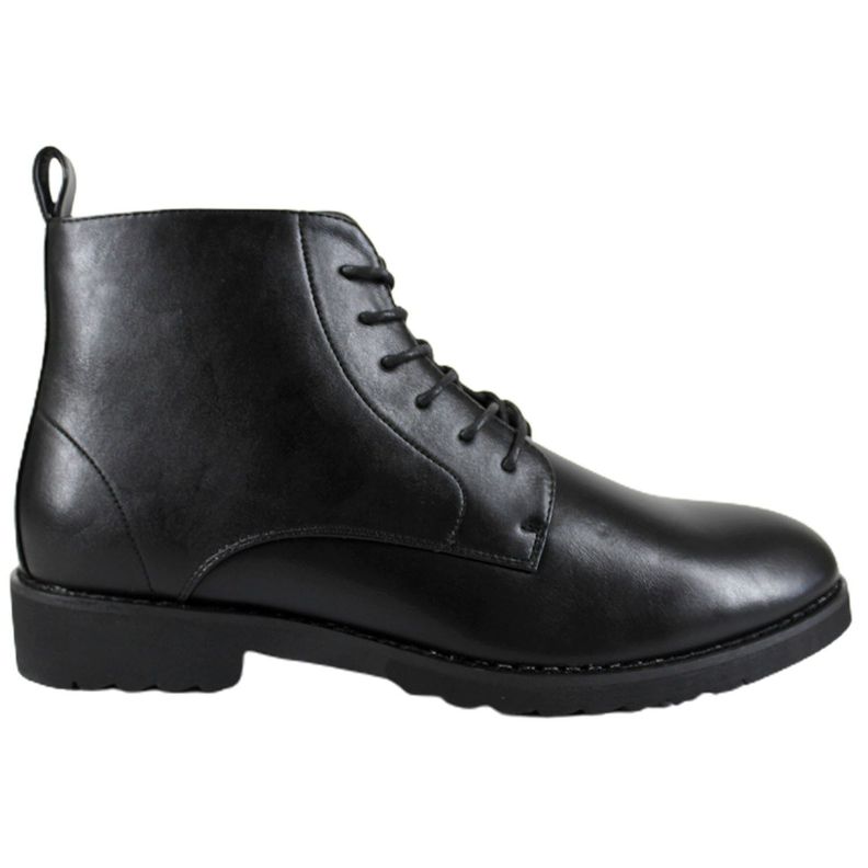 Botin Formal de Hombre con Cordon y Cierre MB11